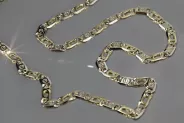 Russian rose Soviet gold chain