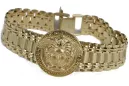 Gold men's watch Geneve ★ zlotychlopak.pl ★ Gold purity 585 333 Low Price!