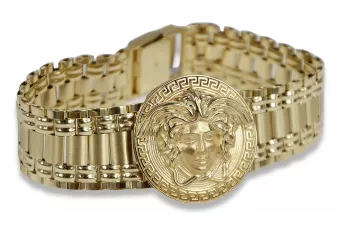 Reloj de oro para hombre Geneve ★ zlotychlopak.pl ★ Pureza de oro 585 333 Precio bajo!