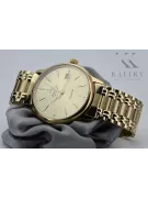 Gold men's watch Geneve ★ zlotychlopak.pl ★ Gold purity 585 333 Low Price!