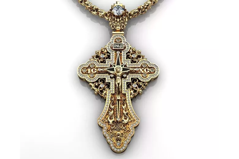 Pendentif d'or ★ https://zlotychlopak.pl/fr/ ★ échantillon d'or 585 333 bas prix