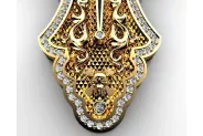 Colgante de oro ★ https://zlotychlopak.pl/es/ ★ Muestra de oro 585 333 bajo precio