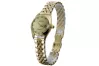 Jaune 14k 585 or Lady montre-bracelet Geneve lw020ydyz attachélbw008y