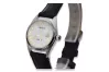 Montre Lady Geneve en or massif blanc 14 carats avec cadran nacré lw020wdpr