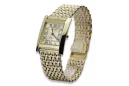 Goldene Herrenuhr Geneve ★ zlotychlopak.pl ★ Gold Reinheit 585 333 Niedriger Preis!