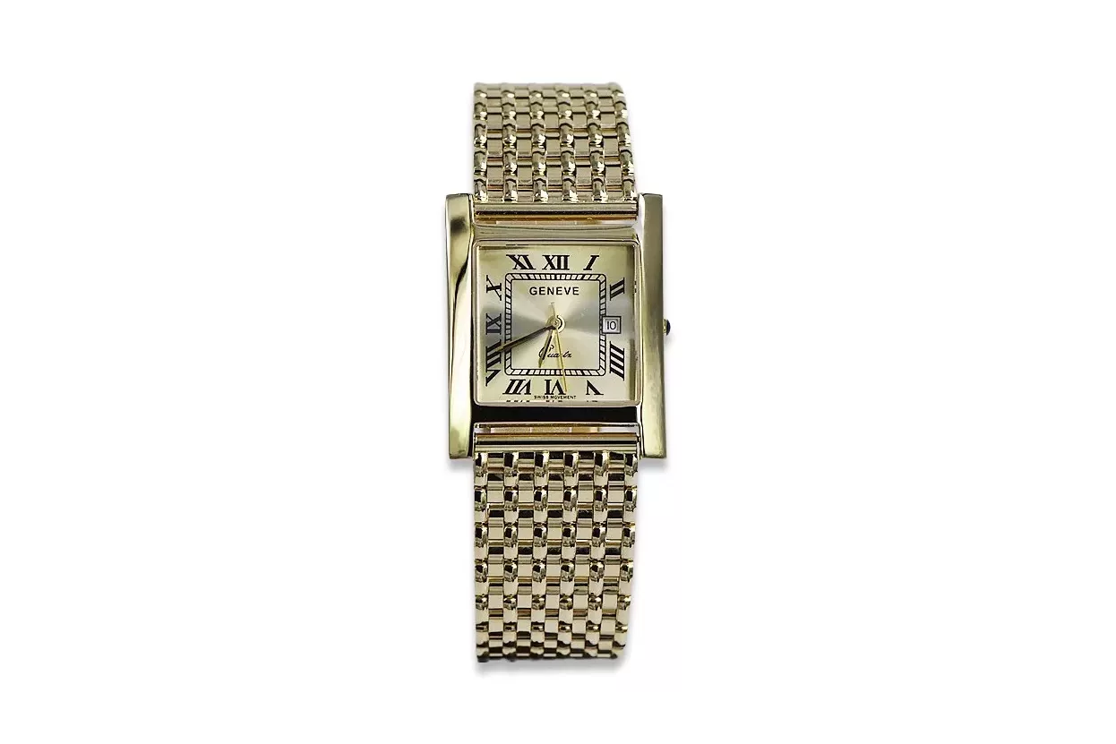 Montre homme en or Genève ★ zlotychlopak.pl ★ Pureté de l’or 585 333 Prix bas!