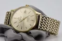 Gold men's watch Geneve ★ zlotychlopak.pl ★ Gold purity 585 333 Low Price!