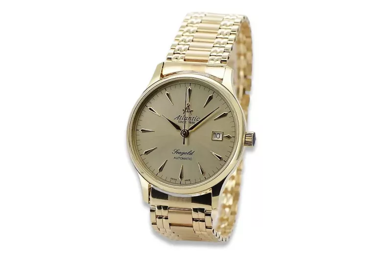 Montre hommes d'or Geneve ★ https://zlotychlopak.pl/fr/ ★ Pureté d'or 585 333 Low Price!