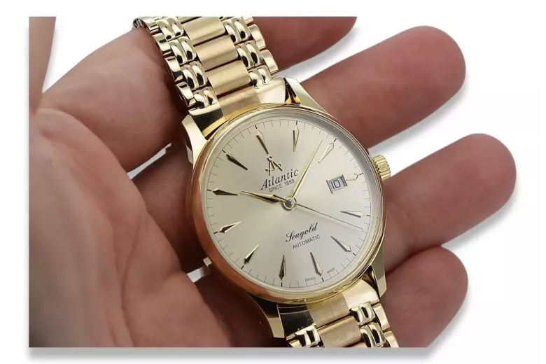 Gold men's watch Geneve ★ https://zlotychlopak.pl/ru/ ★ Золотая чистота 585 333 Низкая Цена!