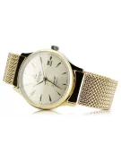 Gold men's watch Geneve ★ zlotychlopak.pl ★ Gold purity 585 333 Low Price!