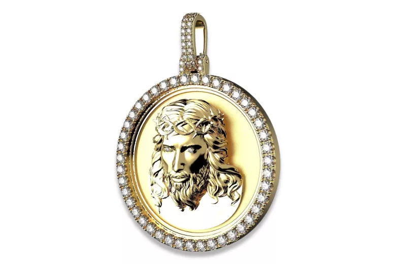 Pendentif d'or ★ https://zlotychlopak.pl/fr/ ★ échantillon d'or 585 333 bas prix