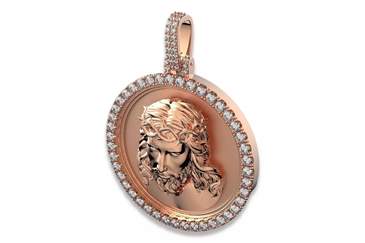 Pendentif d'or ★ https://zlotychlopak.pl/fr/ ★ échantillon d'or 585 333 bas prix