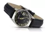 White 14k gold Lady Geneve watch black dial lw020wdbc