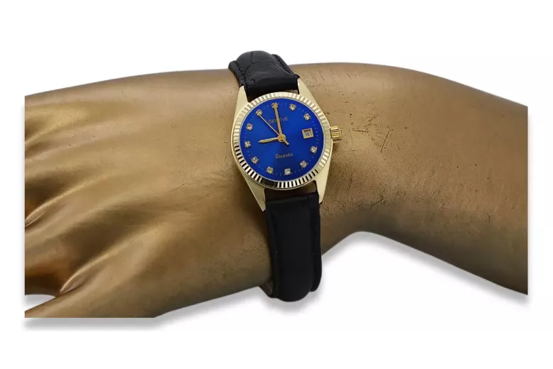 Reloj para hombres de oro Geneve ★ https://zlotychlopak.pl/es/ ★ Pureza de oro 585 333 Precio bajo!