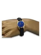 Gold men's watch Geneve ★ zlotychlopak.pl ★ Gold purity 585 333 Low Price!