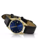 Reloj para hombres de oro Geneve ★ https://zlotychlopak.pl/es/ ★ Pureza de oro 585 333 Precio bajo!