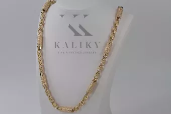 Russische Rose sowjetisches Gold Bizantina Kette