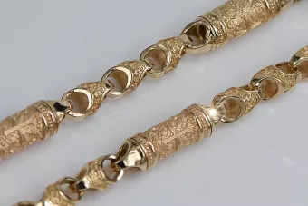 Russische Rose sowjetisches Gold Bizantina Kette
