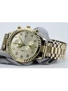 Reloj de oro para hombre Geneve ★ zlotychlopak.pl ★ Pureza de oro 585 333 Precio bajo!