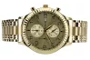 Amarillo 14k 585 reloj de hombres de oro Geneve mw007y suavembw006yo