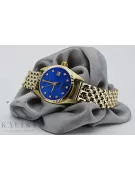 Gold men's watch Geneve ★ zlotychlopak.pl ★ Gold purity 585 333 Low Price!