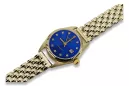 Goldene Herrenuhr Geneve ★ zlotychlopak.pl ★ Gold Reinheit 585 333 Niedriger Preis!