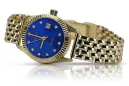 Gold men's watch Geneve ★ zlotychlopak.pl ★ Gold purity 585 333 Low Price!