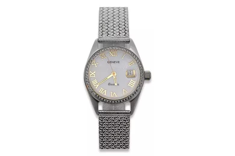 Reloj para hombres de oro Geneve ★ https://zlotychlopak.pl/es/ ★ Pureza de oro 585 333 Precio bajo!