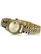 Gold men's watch Geneve ★ zlotychlopak.pl ★ Gold purity 585 333 Low Price!