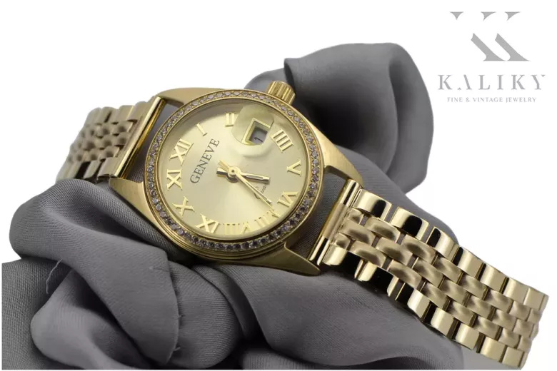 Gold men's watch Geneve ★ https://zlotychlopak.pl/ru/ ★ Золотая чистота 585 333 Низкая Цена!