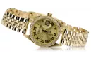 Gold men's watch Geneve ★ zlotychlopak.pl ★ Gold purity 585 333 Low Price!