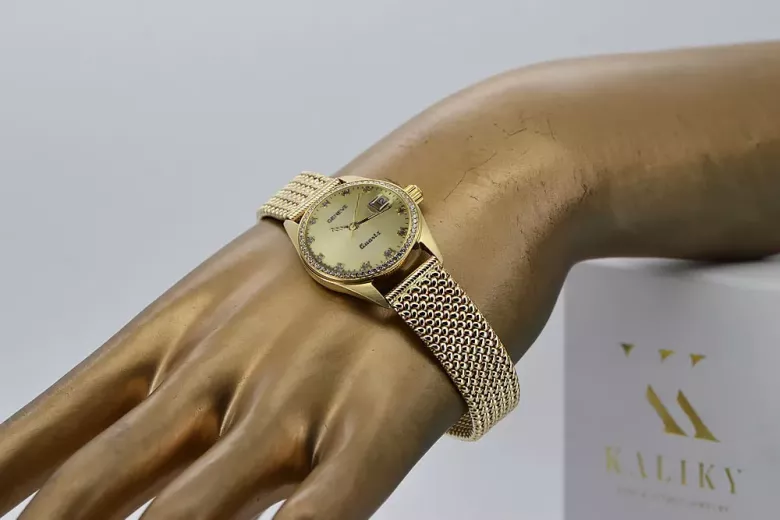 Gold men's watch Geneve ★ https://zlotychlopak.pl/ru/ ★ Золотая чистота 585 333 Низкая Цена!