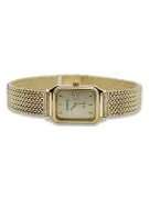 Gold men's watch Geneve ★ zlotychlopak.pl ★ Gold purity 585 333 Low Price!