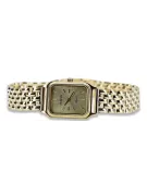 copie de Golden Women's Watch avec Bracelet 14K Geneve LW023Y & LBW008Y