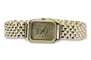 copia de Golden Women's Watch with Bracelet 14k Geneve LW023Y & LBW008Y