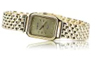 copie de Golden Women's Watch avec Bracelet 14K Geneve LW023Y & LBW008Y