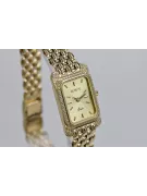 Gold men's watch Geneve ★ zlotychlopak.pl ★ Gold purity 585 333 Low Price!