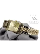 Gold men's watch Geneve ★ zlotychlopak.pl ★ Gold purity 585 333 Low Price!