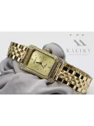 Goldene Herrenuhr Geneve ★ zlotychlopak.pl ★ Gold Reinheit 585 333 Niedriger Preis!