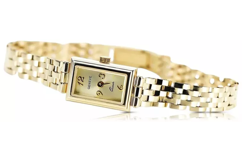 Montre femme en or ★ https://zlotychlopak.pl/fr/ ★ Pureté de l'or 585 333 Petit prix !