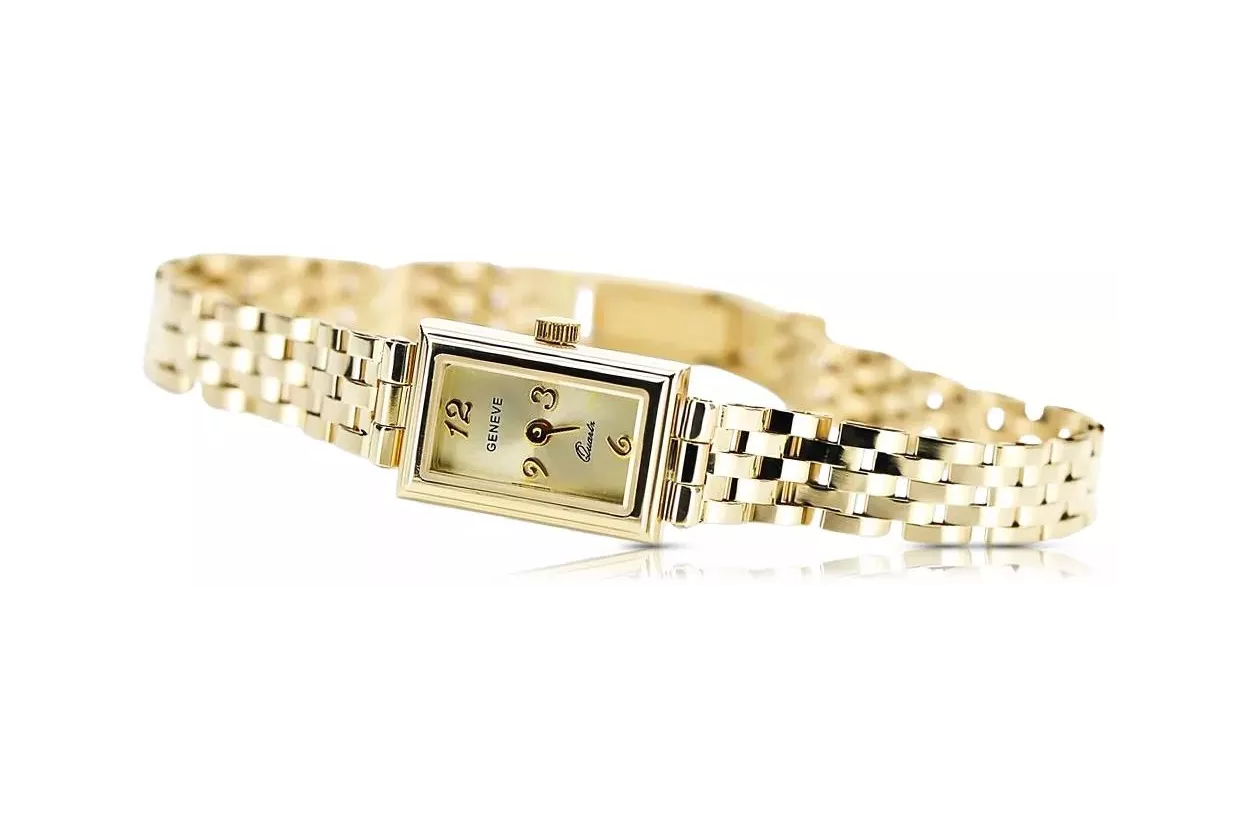 Gold ladies watch ★ zlotychlopak.pl ★ Gold purity 585 333 Low price!