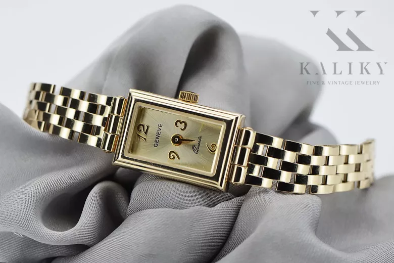 Gold ladies watch ★ zlotychlopak.pl ★ Gold purity 585 333 Low price!