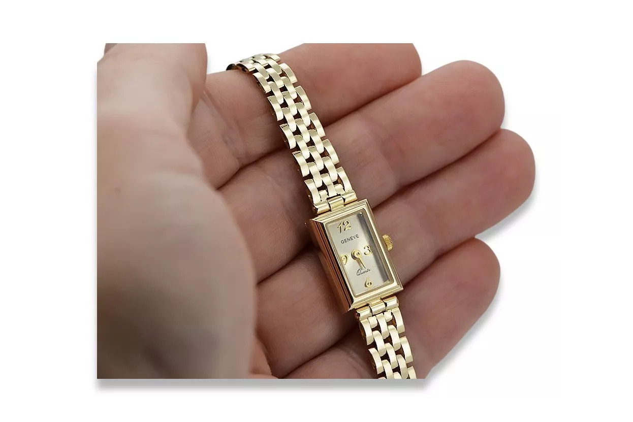 Gold ladies watch ★ zlotychlopak.pl ★ Gold purity 585 333 Low price!