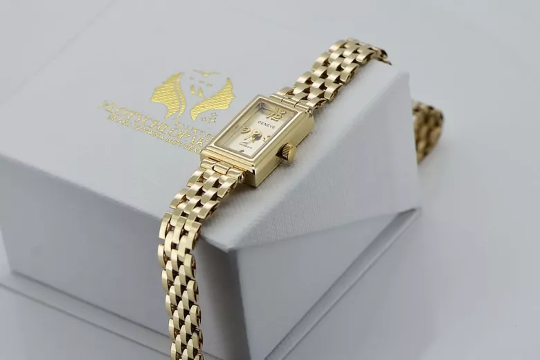 Reloj de oro para mujer ★ https://zlotychlopak.pl/es/ ★ Pureza del oro 585 333 ¡Precio bajo!