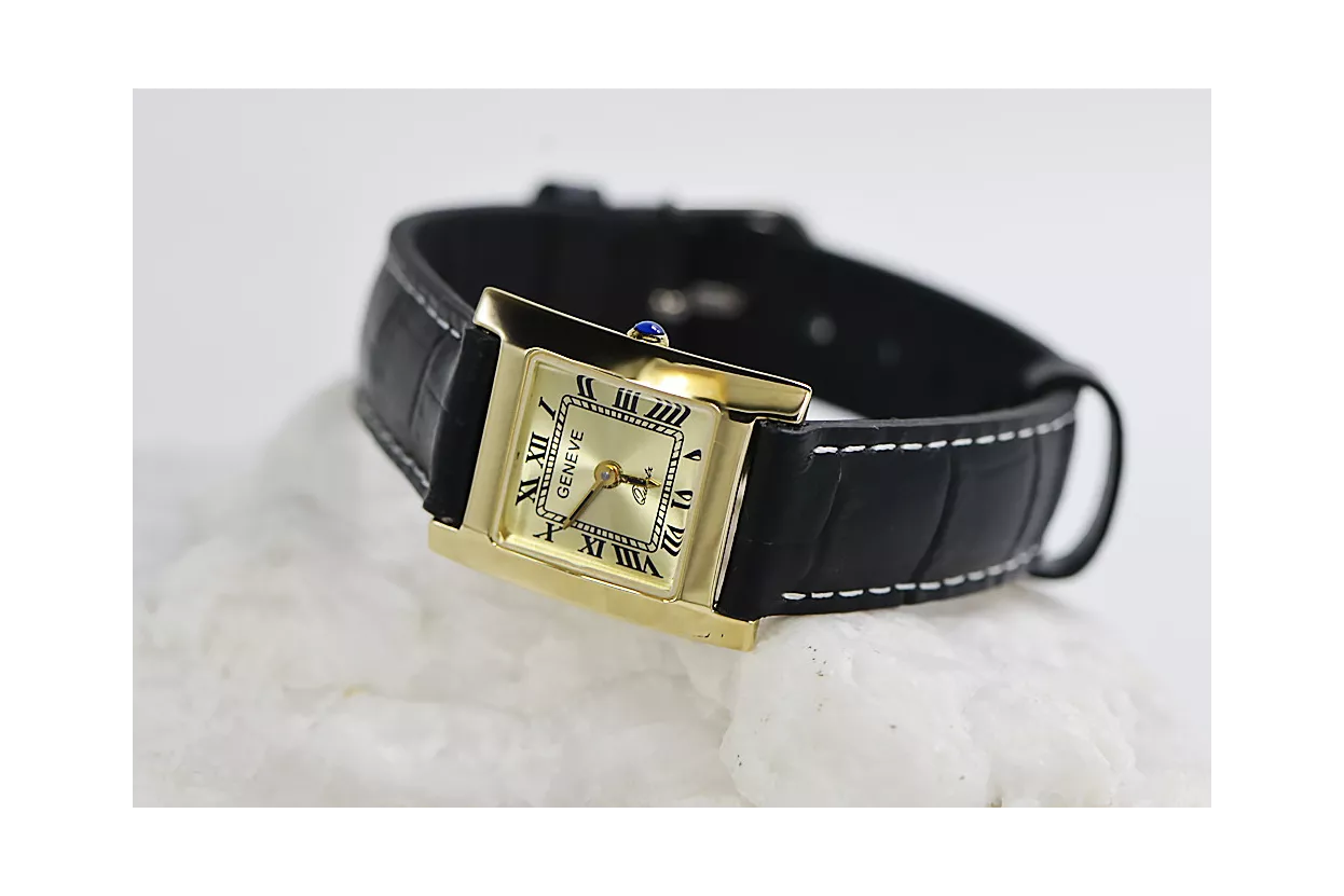 Gold men's watch Geneve ★ https://zlotychlopak.pl/ru/ ★ Золотая чистота 585 333 Низкая Цена!