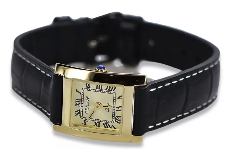 Montre hommes d'or Geneve ★ https://zlotychlopak.pl/fr/ ★ Pureté d'or 585 333 Low Price!