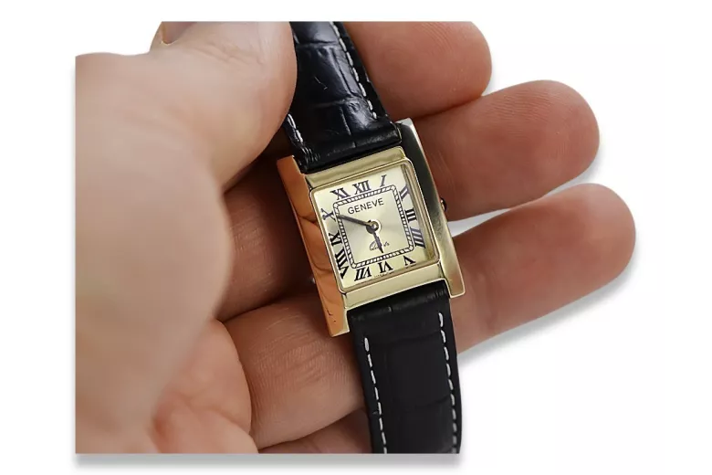 Gold men's watch Geneve ★ https://zlotychlopak.pl/ru/ ★ Золотая чистота 585 333 Низкая Цена!