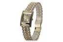 Gold men's watch Geneve ★ zlotychlopak.pl ★ Gold purity 585 333 Low Price!