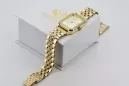 Gold men's watch Geneve ★ zlotychlopak.pl ★ Gold purity 585 333 Low Price!