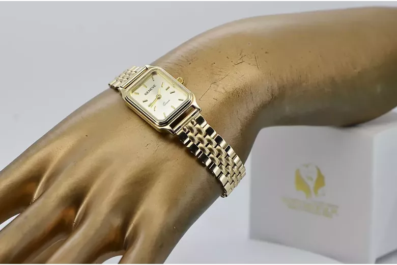 Gold men's watch Geneve ★ https://zlotychlopak.pl/ru/ ★ Золотая чистота 585 333 Низкая Цена!